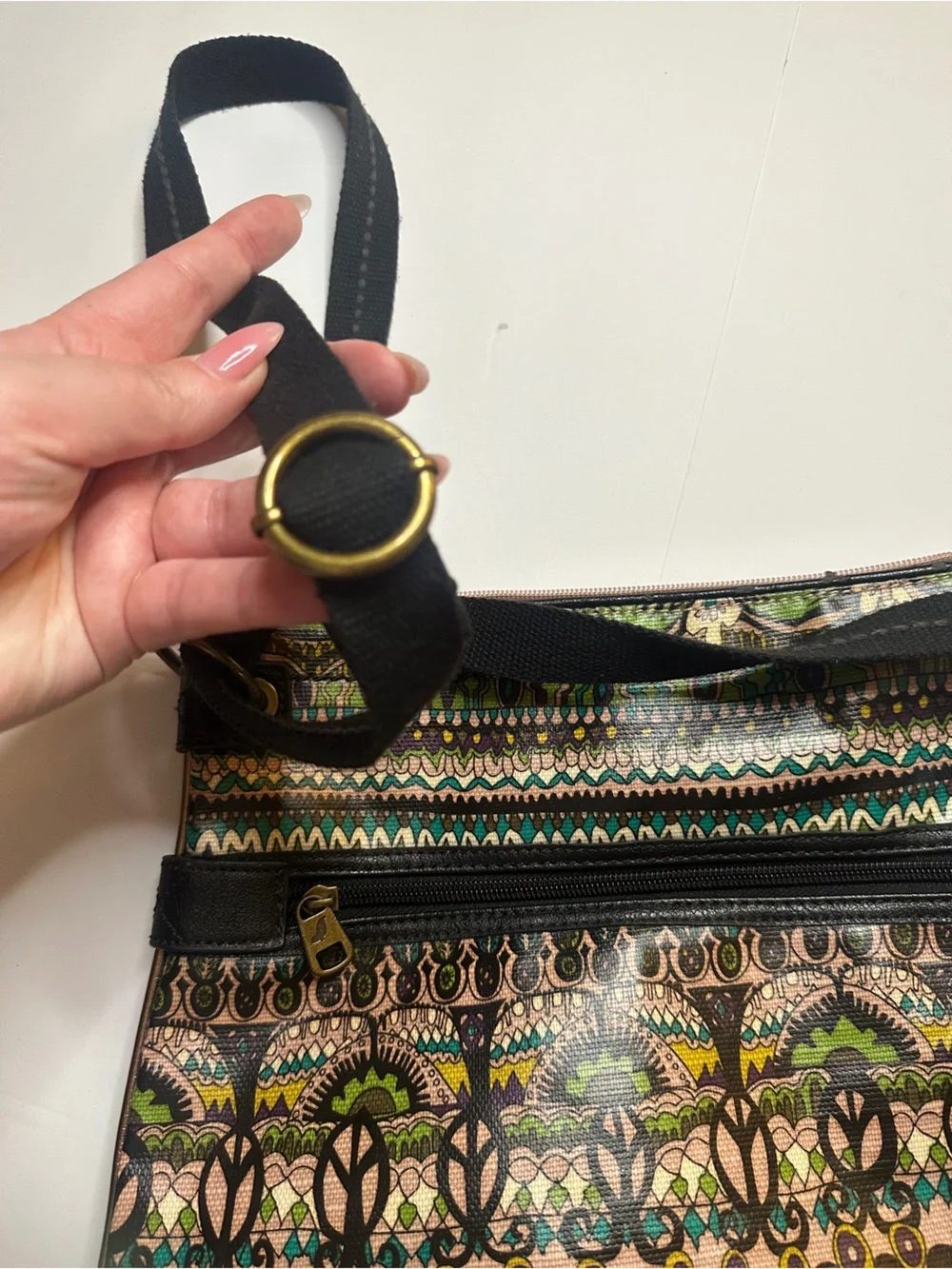 Sakroots Boho Patterned Crossbody Bag